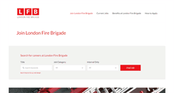 Desktop Screenshot of jobs.london-fire.gov.uk
