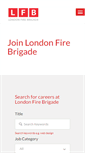 Mobile Screenshot of jobs.london-fire.gov.uk