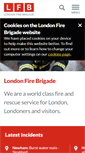 Mobile Screenshot of london-fire.gov.uk